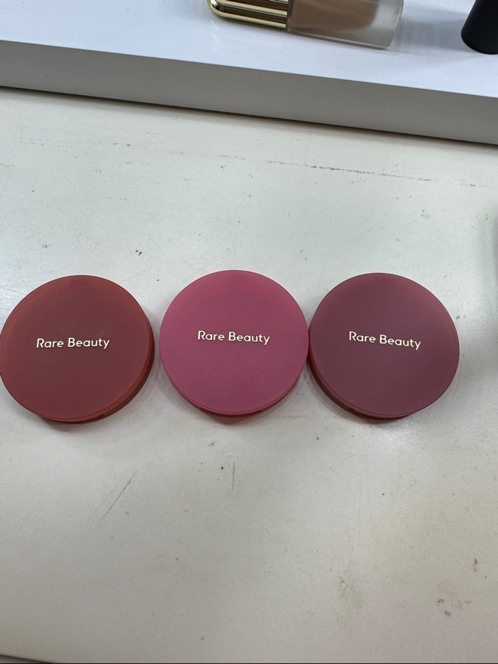 Rare Beauty Blush Trio — Worth, Happy, Hope
